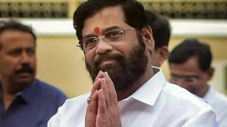 Eknath Shinde Reaches Delhi For 5th Time After Taking Oath, Refuses To Answer Question Regarding Cabinet