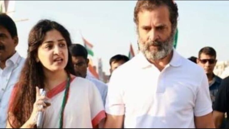 Pictures Of Rahul Gandhi And Poonam Kaur Holding Hands Go Viral