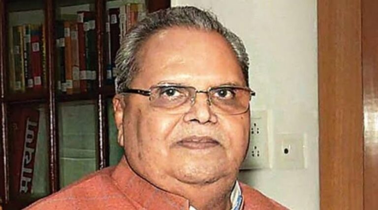 CBI Interrogates Former Meghalaya Governor Satya Pal Malik