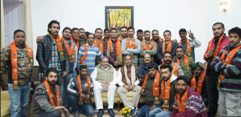 Big Blow To Congress Before Himachal Elections, 26 Leaders Join BJP