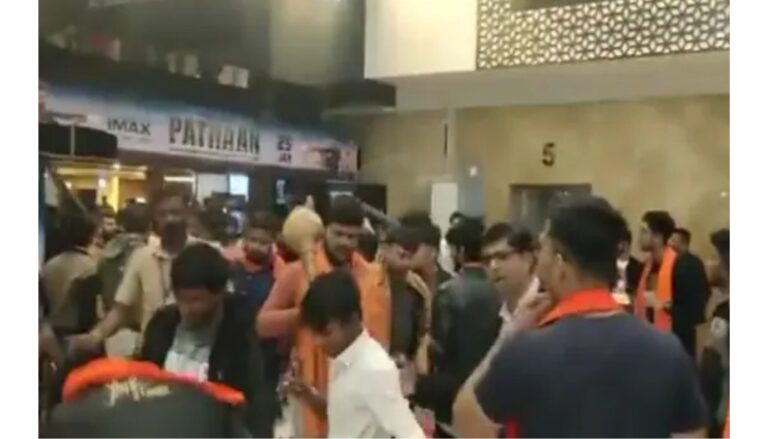 Members Of Bajrang Dal Protest Against Pathan, Vandalise Mall In Ahmedabad: See Video Here