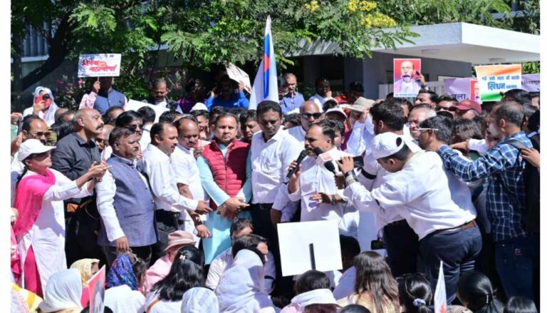 ख्रिस्ती समाजावर होणार्या हल्ल्यांविरोधात मूक महामोर्चा