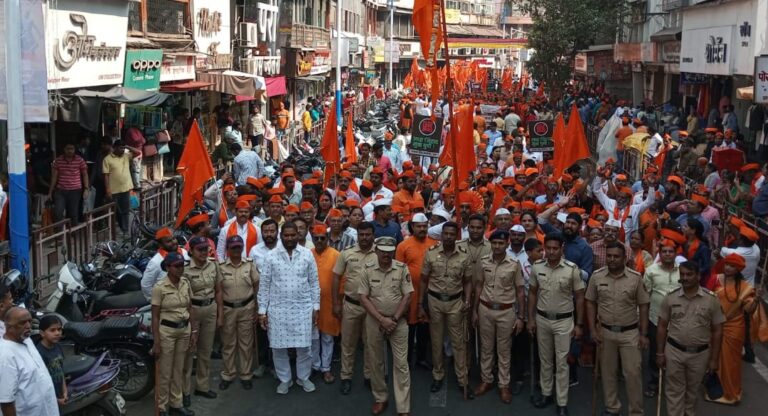 हिंदू जनआक्रोश मोर्चात हजारो नागरिक सहभागी; लाल महाल ते डेक्कनपर्यंतचे वातावरण झाले भगवे 