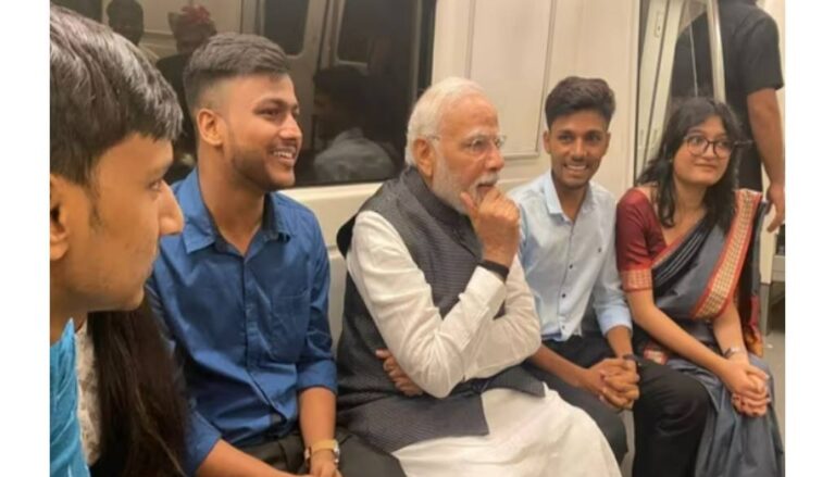 PM Modi’s Metro Journey: From Politics To Pop Culture, Sharing Experiences With Students