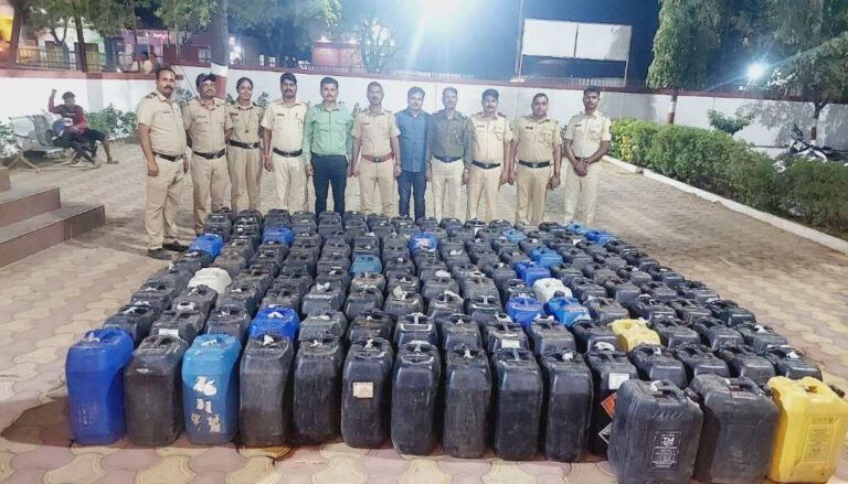 Pune Rural Police dismantle illicit liquor production In Uruli Kanchan Area