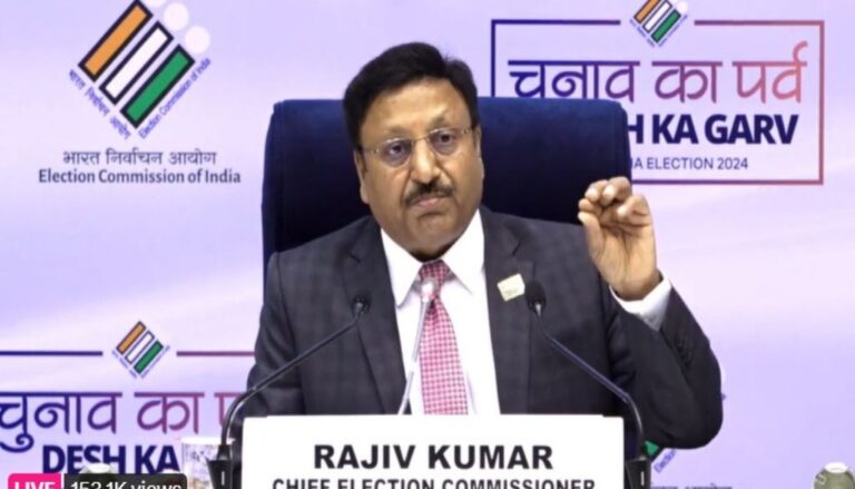 Chief Election Commissioner Rajiv Kumar Refutes “Laapata Gentlemen” Label, Asserts Active Presence During Elections