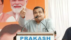Gadkari Recovers Swiftly After On-Stage Scare, Proceeds with Rally Schedule