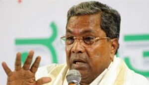 CM Siddaramaiah Pushes Away Microphone, Avoids Questions on MUDA Scam Linked to Family Land Deal