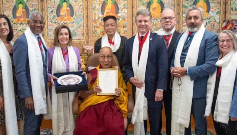 US Delegation, Led by Pelosi and McCaul, Meets Dalai Lama in Dharamshala