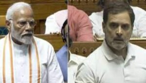 Lok Sabha Clash: Modi and Rahul Gandhi Spar Over Hinduism Remarks
