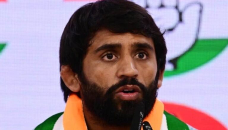 Bajrang Punia Slams Ex-WFI Chief Brij Bhushan Singh for Criticizing Vinesh Phogat