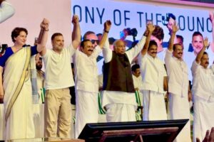 V D Satheesan Takes Oath as Kerala Chief Minister Along With 20 Ministers