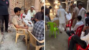 Delhi Protest: Haryana Villagers Confront Police Over Attempt to Stop CJP Protesters From Reaching Delhi